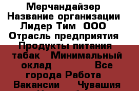 Мерчандайзер › Название организации ­ Лидер Тим, ООО › Отрасль предприятия ­ Продукты питания, табак › Минимальный оклад ­ 13 000 - Все города Работа » Вакансии   . Чувашия респ.,Новочебоксарск г.